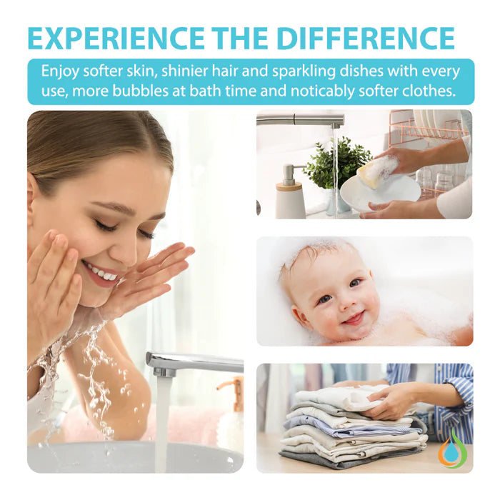 Aqua Quality Water Softener with Full Installation Kit - Non Electric