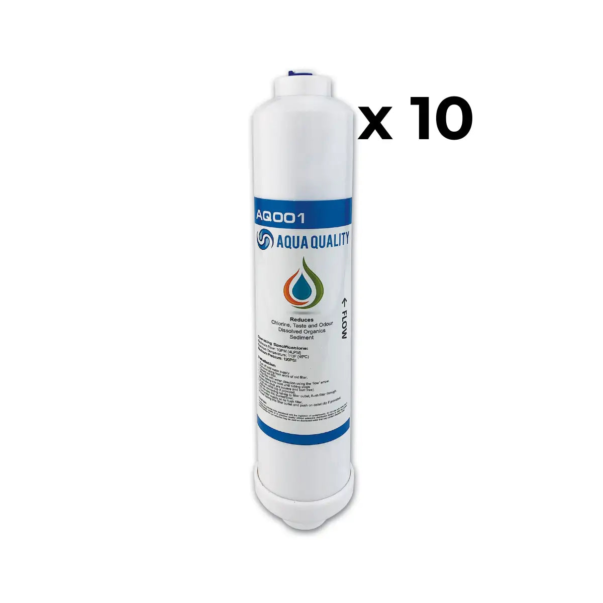 Aqua Quality AQ001 In Line Under Sink Replacement Water Filter