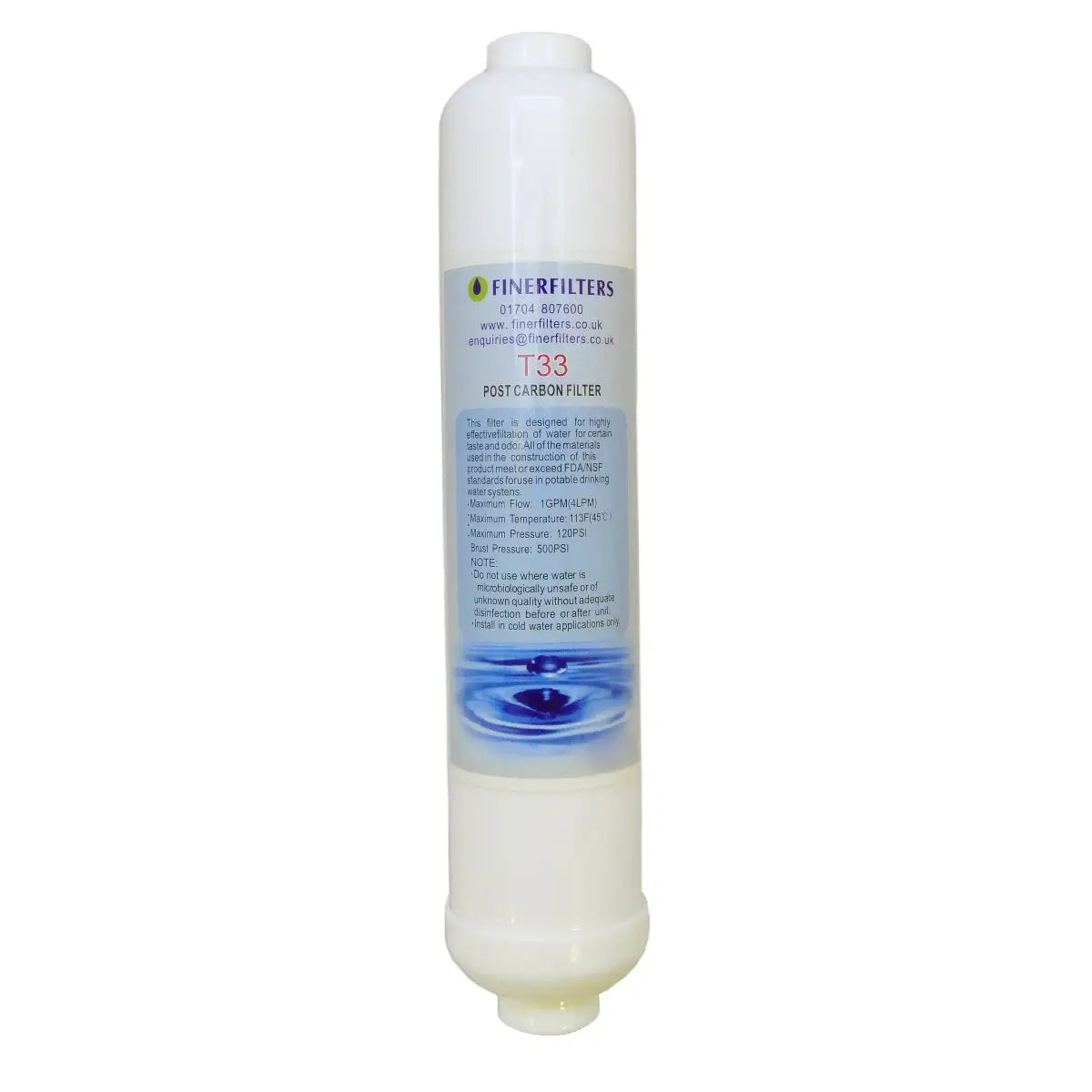 Aqua Quality Post Carbon Replacement Filter